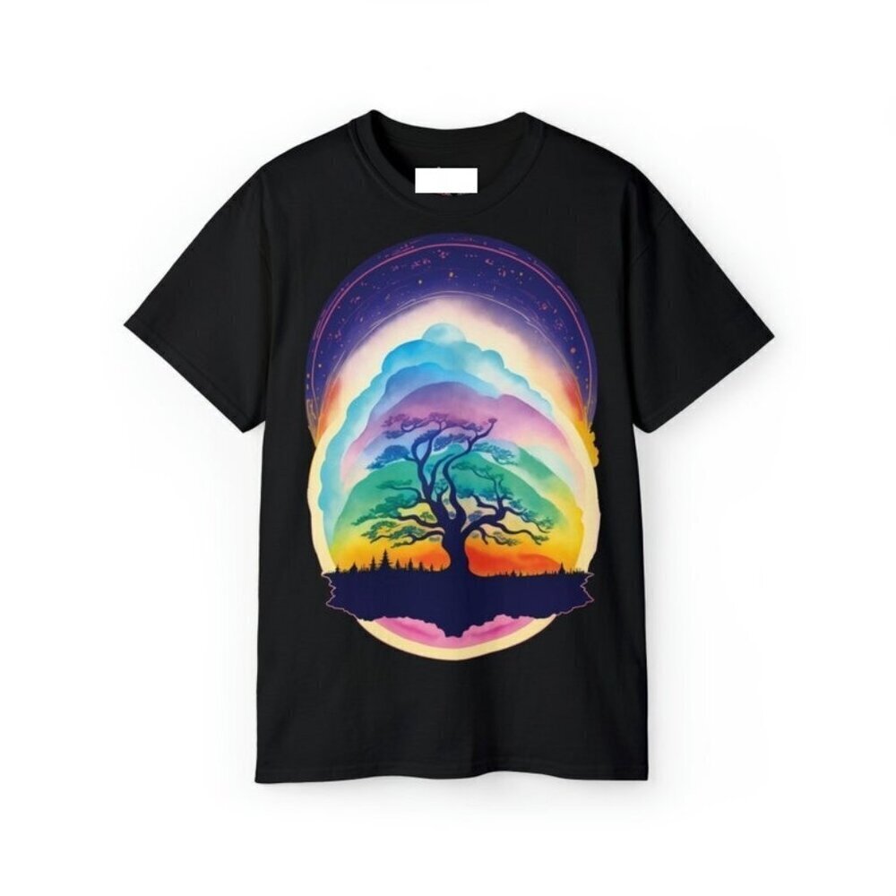 Esoteric  Illustration Tree Of Life Unisex Tshirt